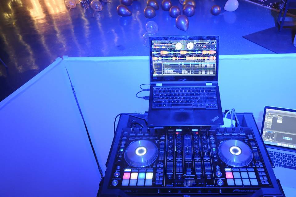 DJ Booth Full View