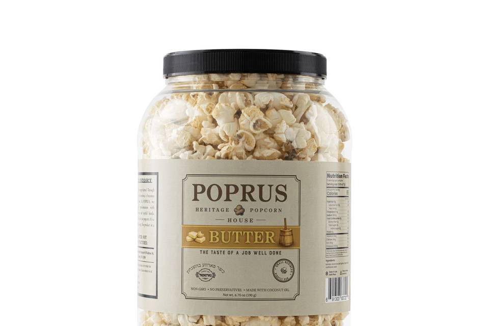 Butter popcorn xl tub
