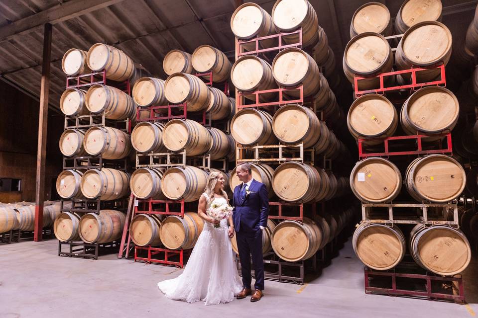 Barrel room