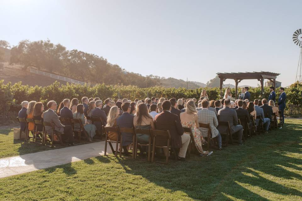 Pergola Ceremony