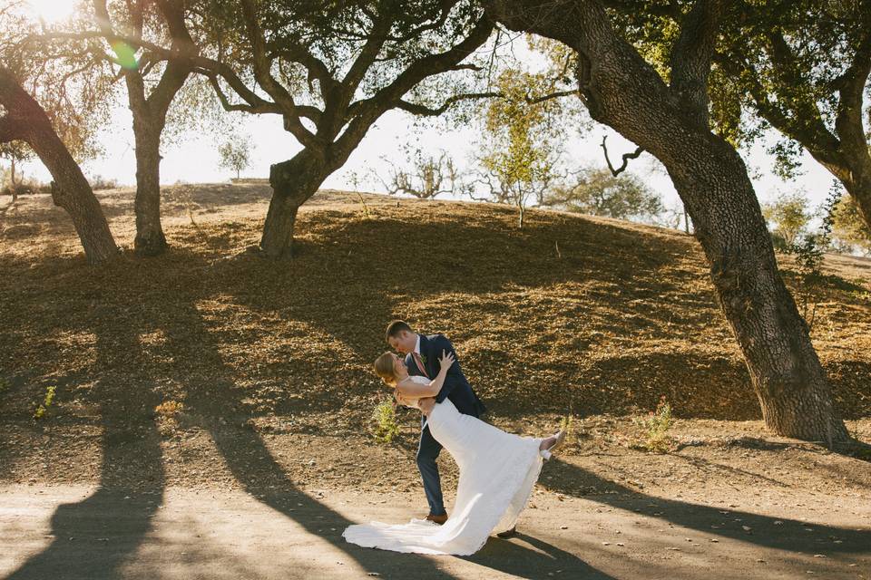 Couple at the estate