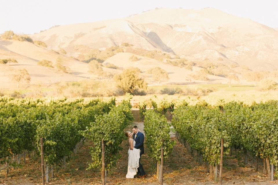 Couple in the vines