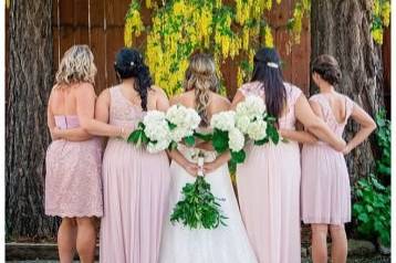 Bride & Bridesmaids