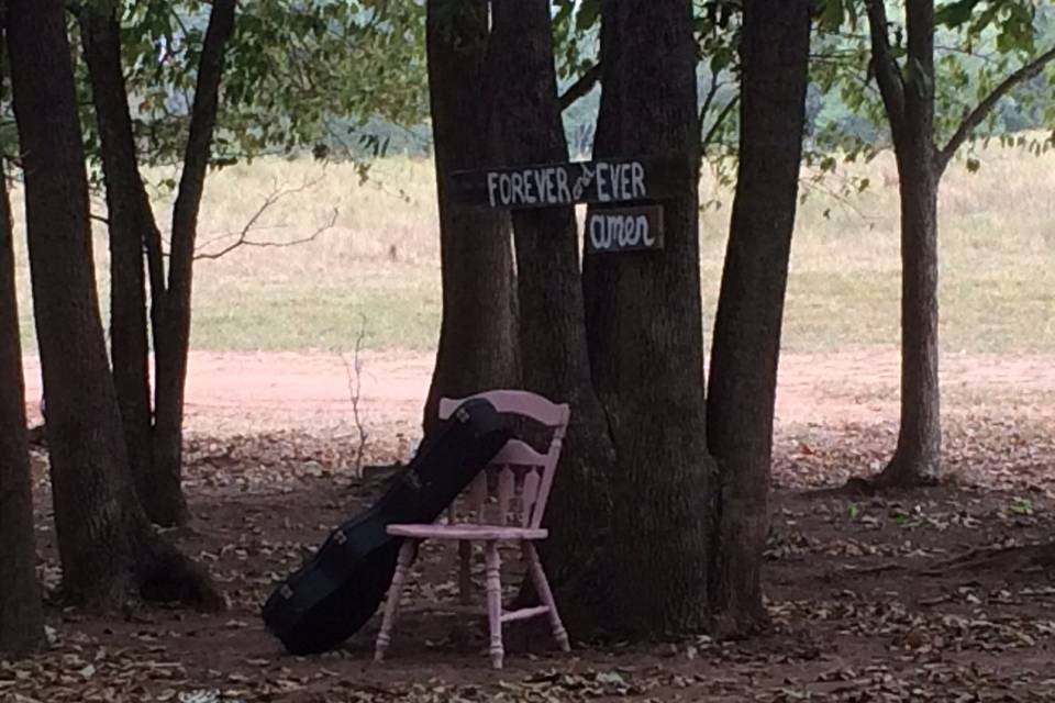 Guitar is great for outdoors