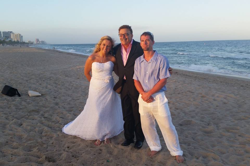 Beach wedding