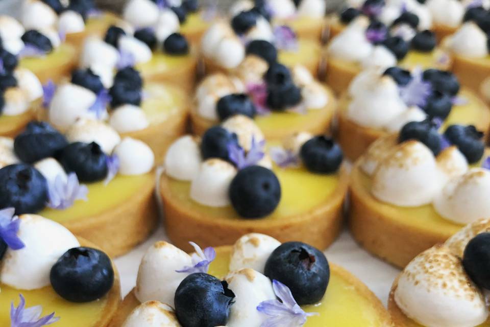 Lemon Blueberry Tarts
