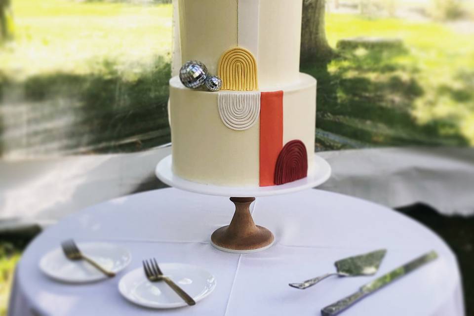70's Disco Cake
