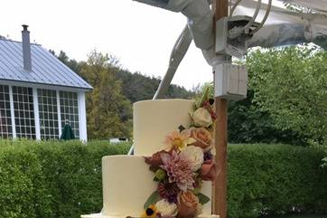 5 Tier Smooth Cake