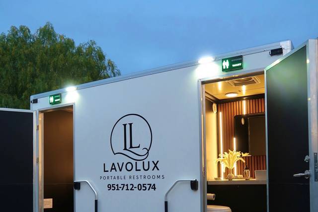 Lavo Lux portable restrooms