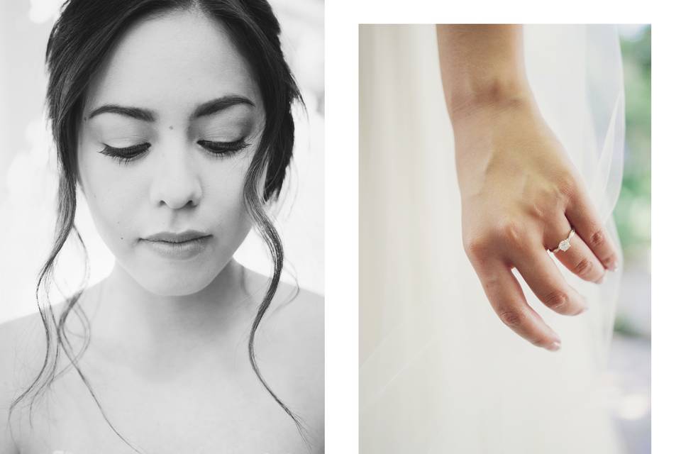 Bride and ring