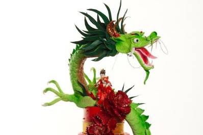 Dragon cake for Chines New Year Wedding