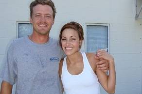 Engaged Couple works out together!