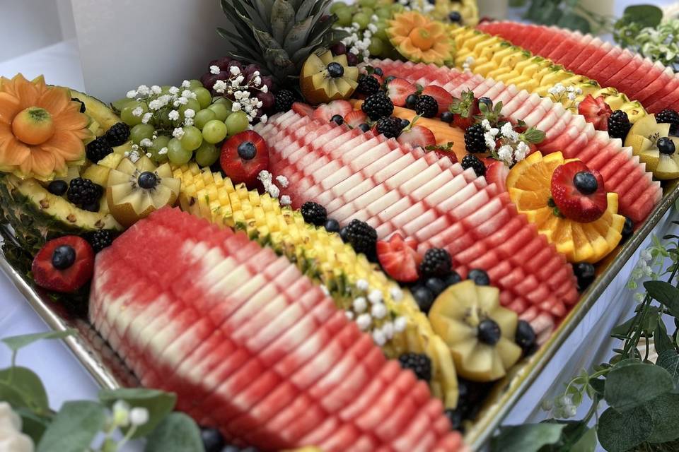 Luxury Fruit Table Setup