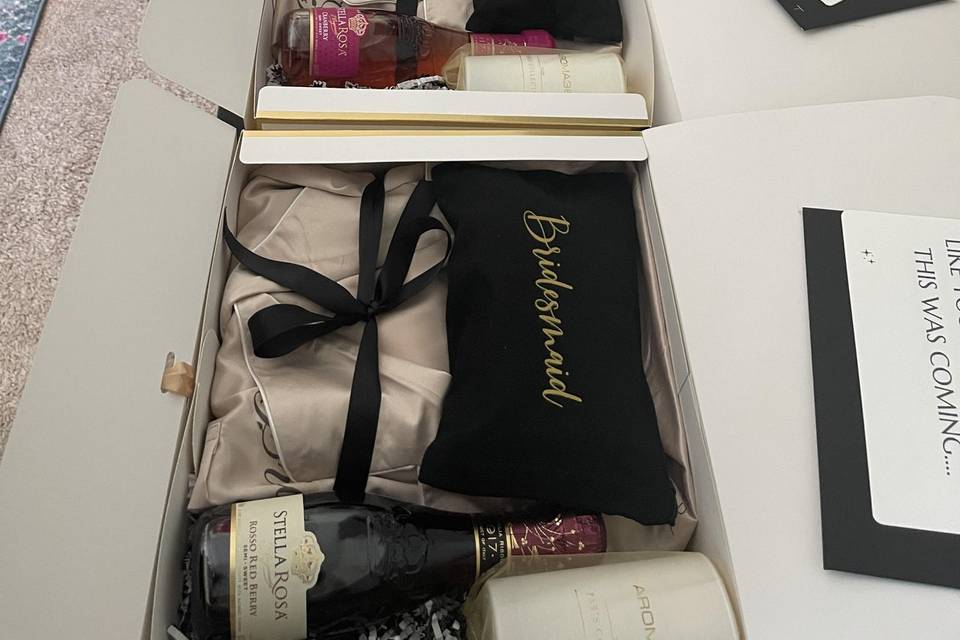 Bridesmaids Proposal Box