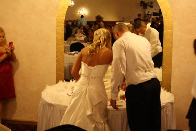 At the reception