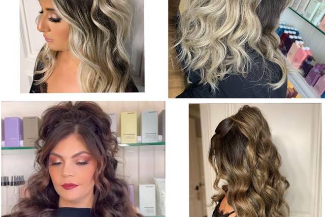Half up/half down