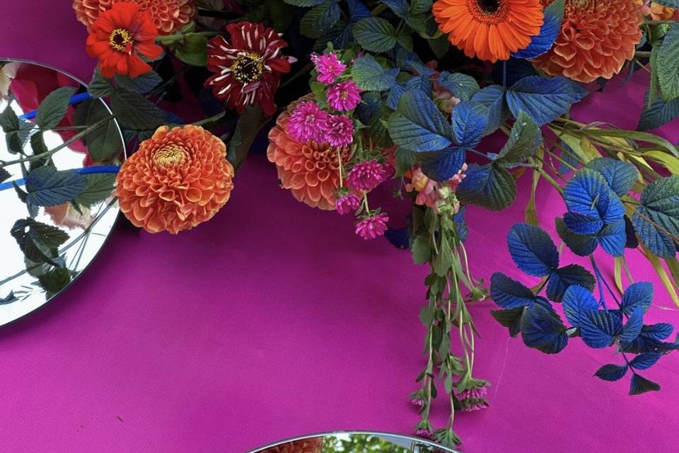Sweetheart table arrangement