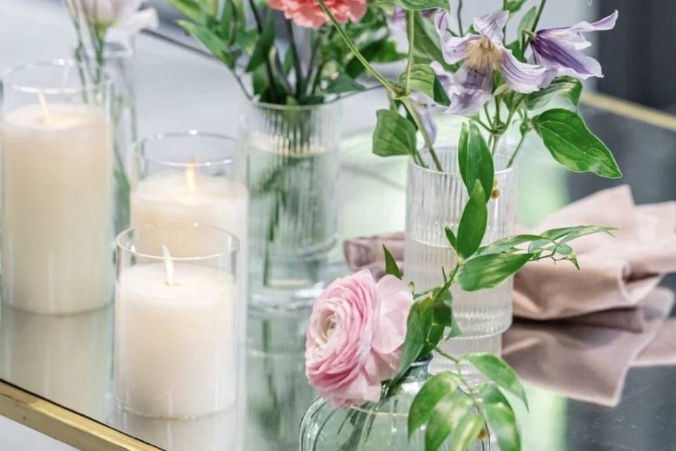Table floral decor