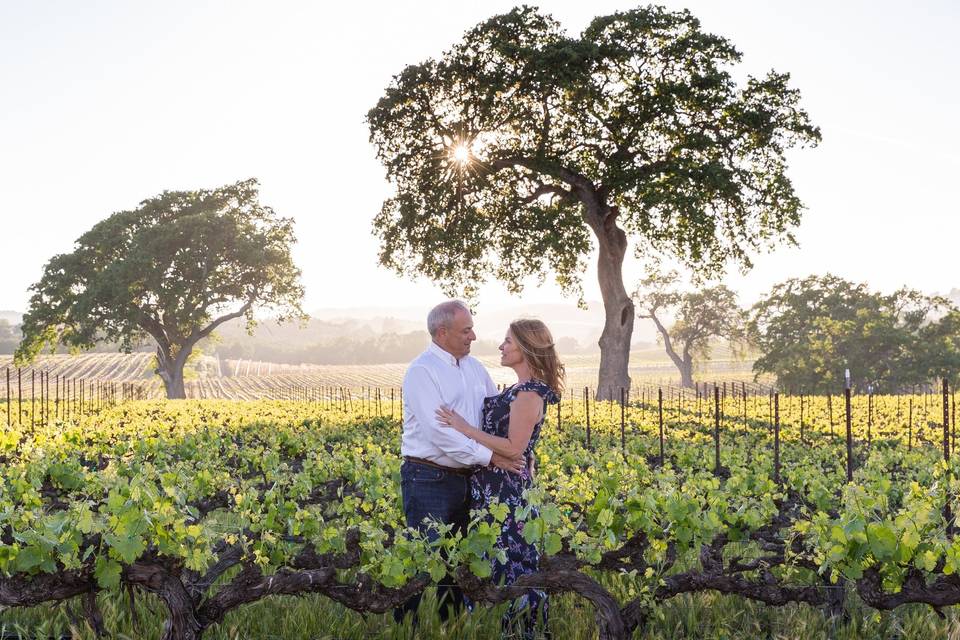 Engagement Paso Vineyard