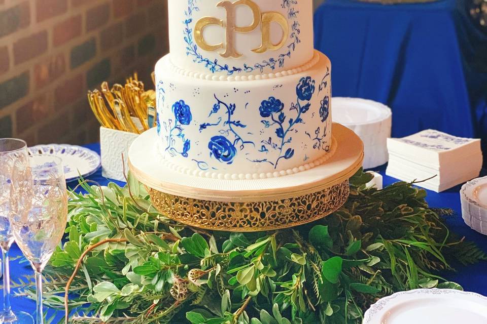 It's a groom's cake!