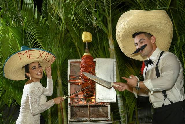 Wedding couple