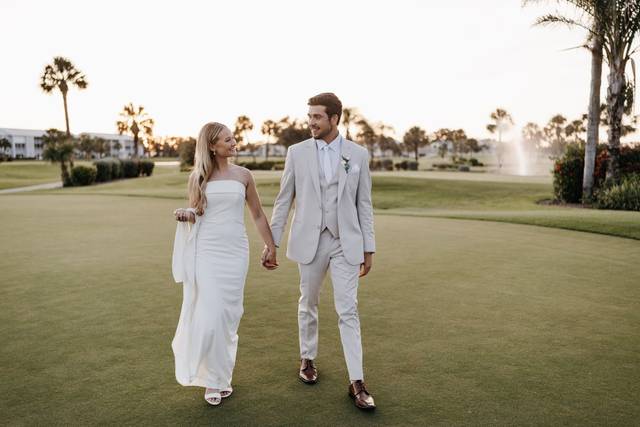 Couples Photos on Golf Course