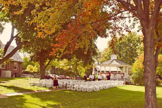 Outdoor wedding venue