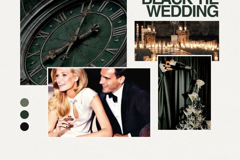 Black Tie Mood Board