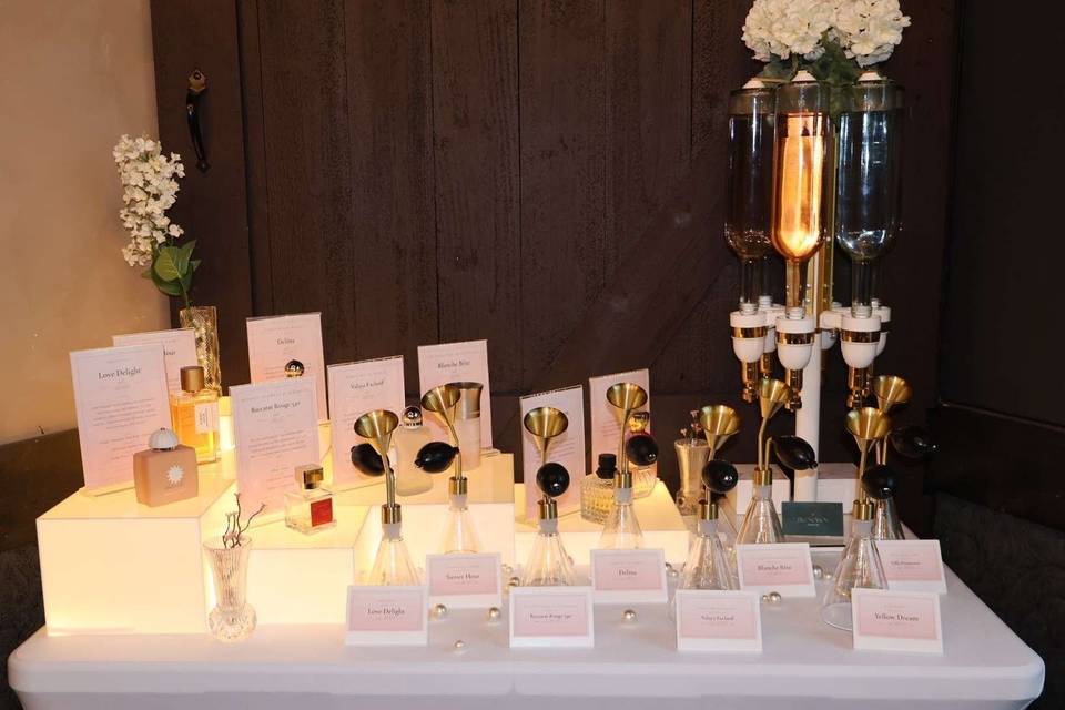 Compact Display Bridal Shower