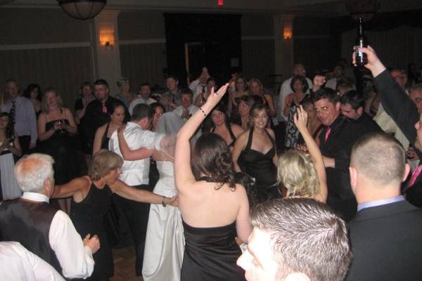 Reception dance floor