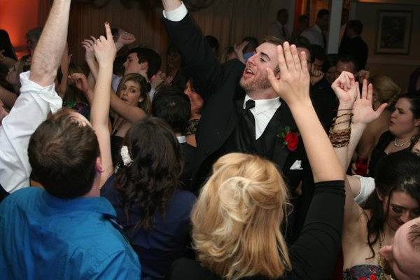 Groom and his guests