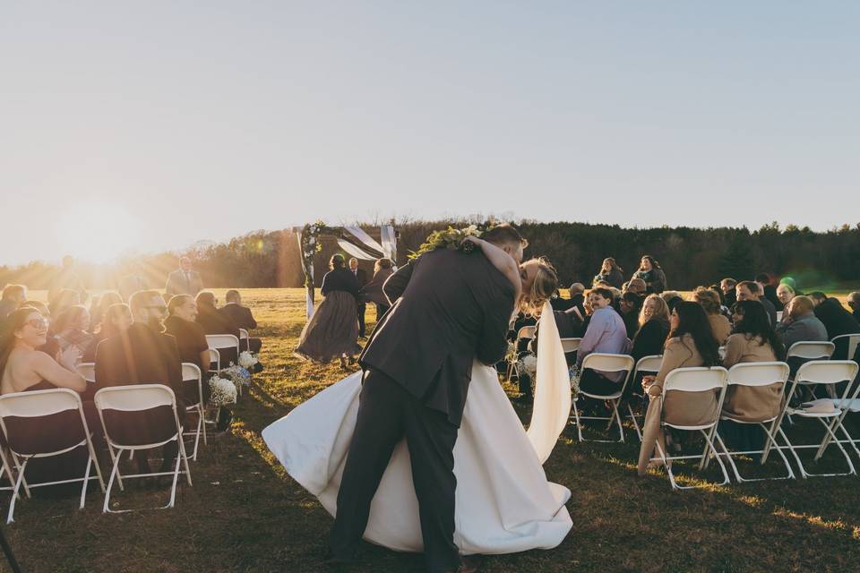 Ceremony sendoff