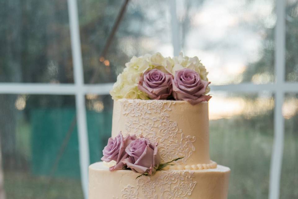 3 layered cake