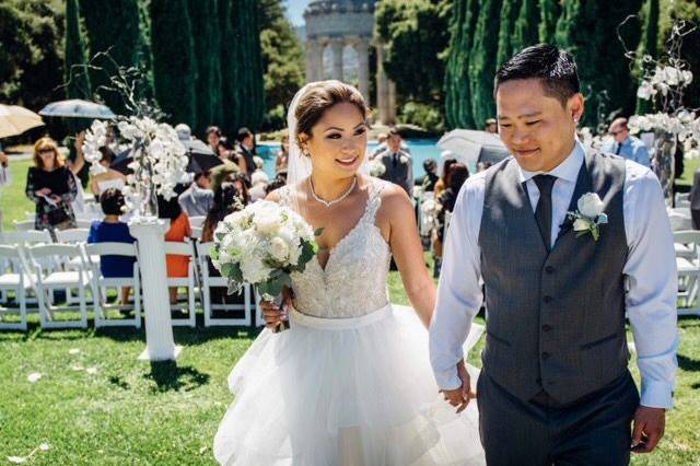 Happy newlyweds