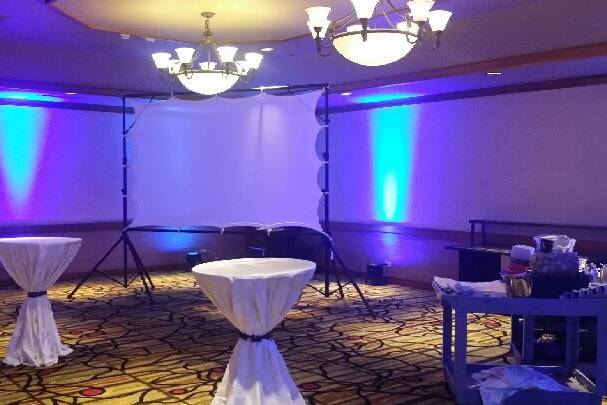 8x8 Video Screen & Projector for Corporate Meeting at the Hyatt Regency Resort & Spa