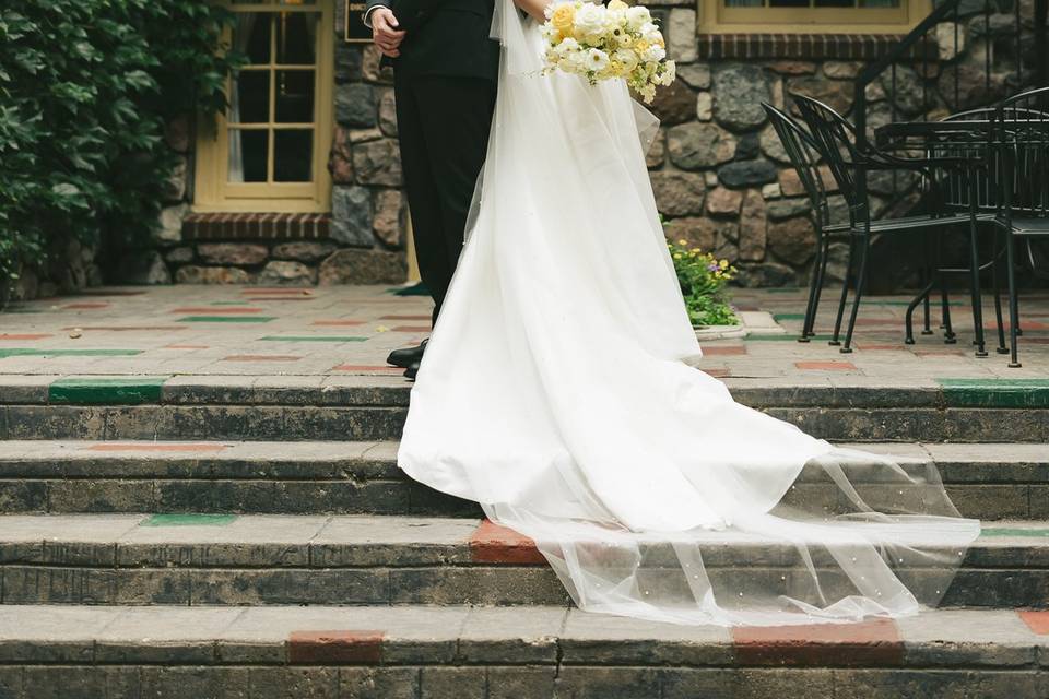 Bride and Groom River