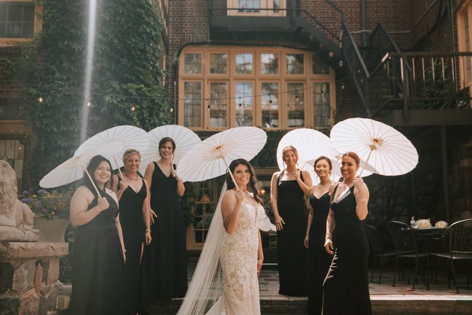 Bride in Main Inn