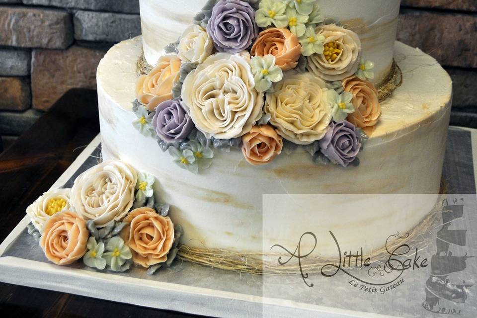 A Little Cake Le Petit Gateau Wedding Cake Park Ridge Nj Weddingwire