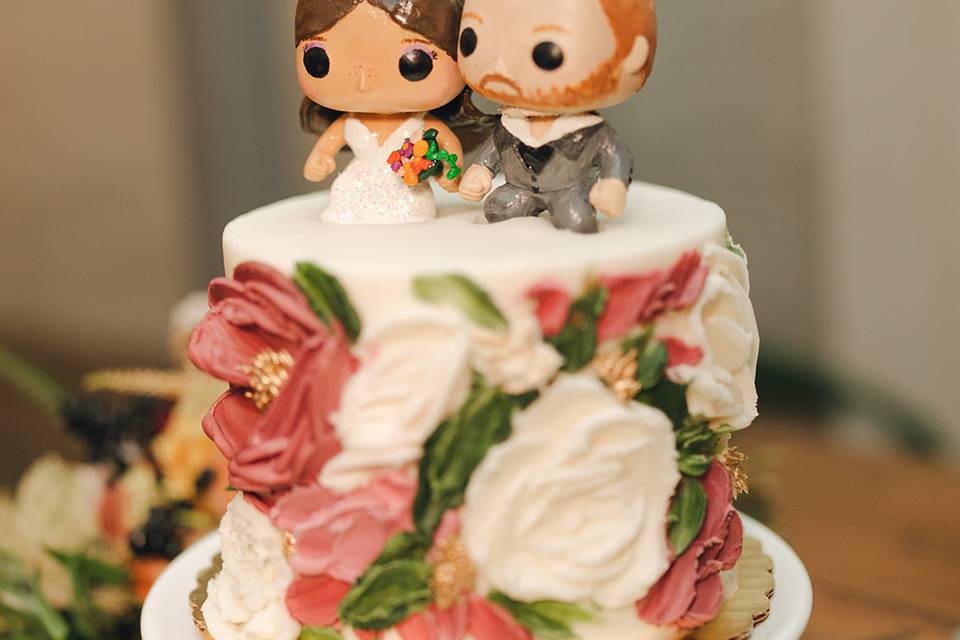 Cake topper couple