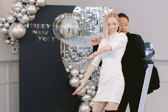 A New Year's celebration