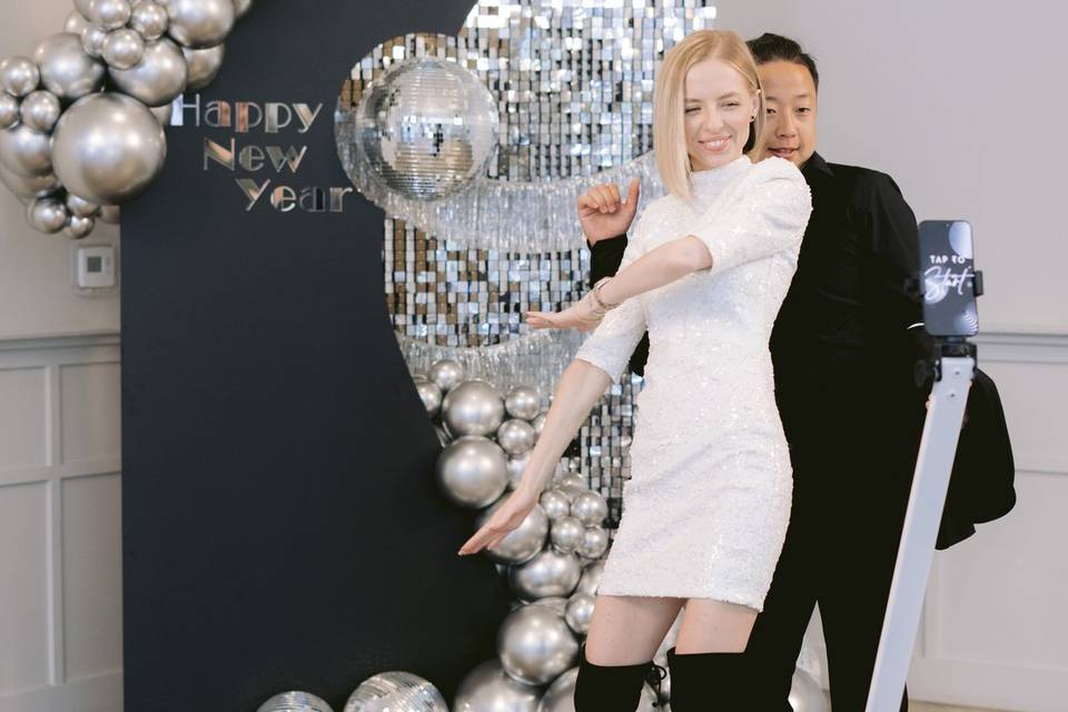 A New Year's celebration