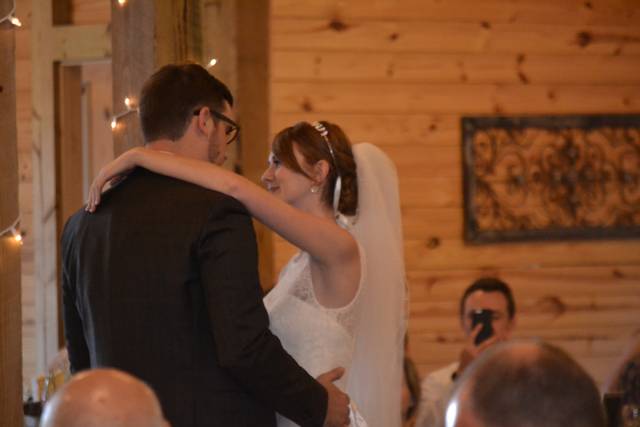 Sweet newlyweds