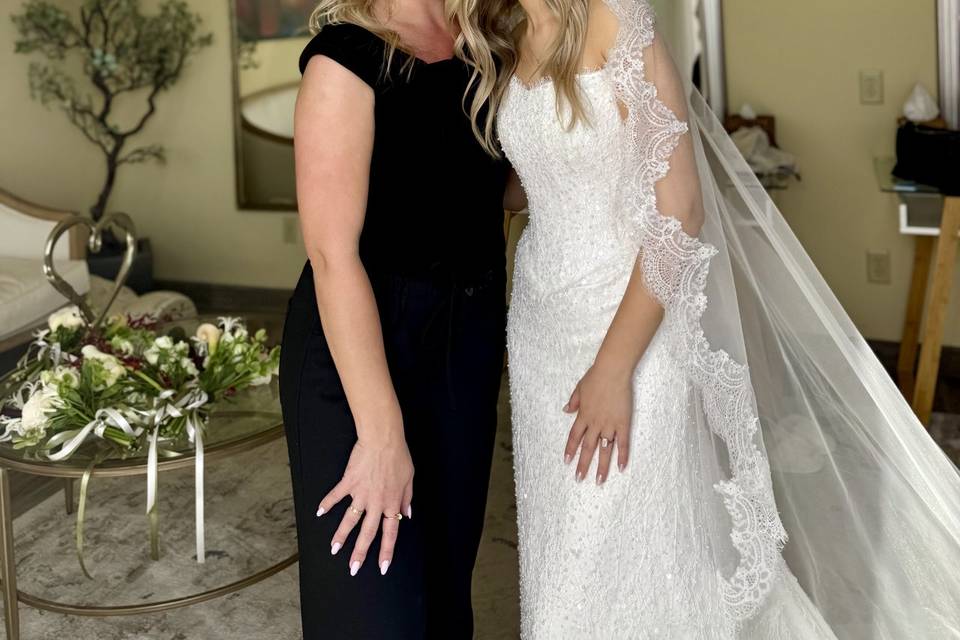 Bride check in