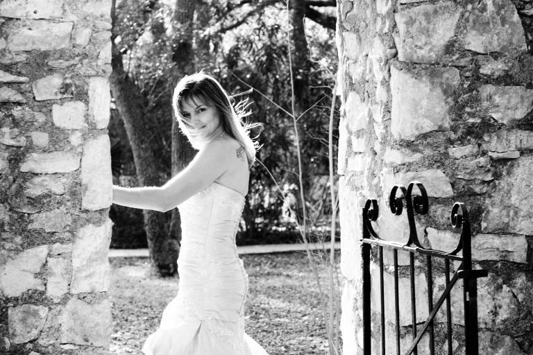 Black and white bridal portrait - Clark Patterson Photography & Videography
