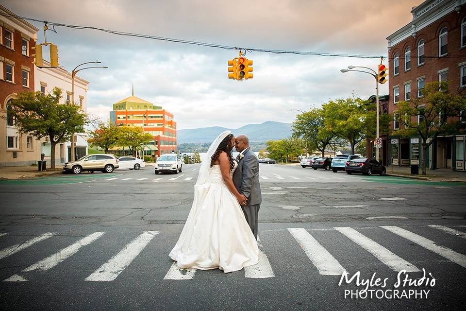 A Kiss in the city