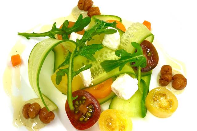 Cucumber Ribbon Salad
