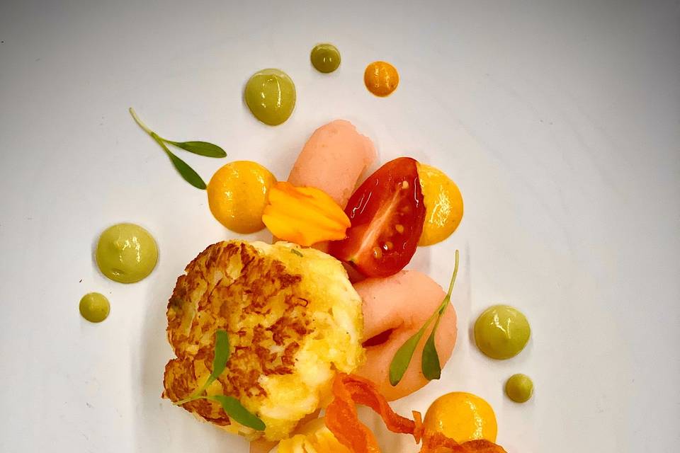 Deconstructed Crab Causa