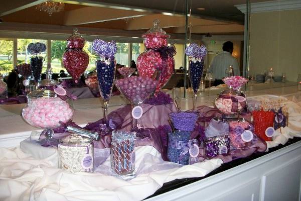 Pinks with Purples
Candy Buffet