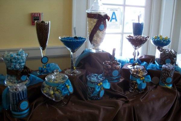 Sweet Creations by Judy for Candy Buffets, Popcorn Bars, Chocolate Fountains and more!