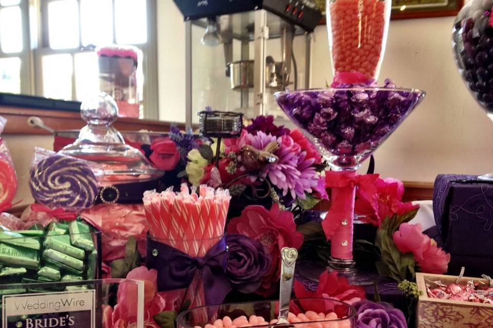 Sweet Creations by Judy for Candy Buffets, Popcorn Bars, Chocolate Fountains and more!